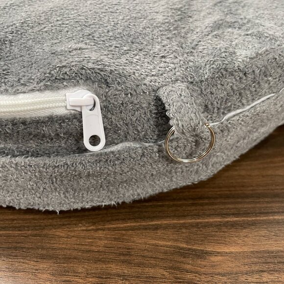 My Best Friend Infant Support Nursing Pillow Adjustable Wraparound Design Gray - Picture 4 of 16